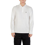 Armani Exchange Cream Cotton Long Sleeve T-Shirt