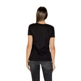 Armani Exchange Black Cotton T-Shirt