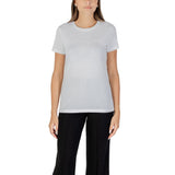 Armani Exchange White Cotton T-Shirt