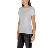 Armani Exchange White Cotton T-Shirt