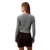 Calvin Klein Jeans Bicolor Cotton Long Sleeve T-Shirt