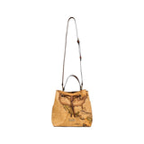 Alviero Martini Prima Classe Beige Leather Handbag