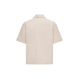 Only & Sons Beige Cotton Shortsleeve Shirt
