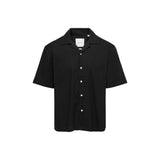 Only & Sons Black Cotton Shortsleeve Shirt