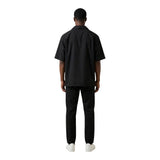 Only & Sons Black Cotton Shortsleeve Shirt