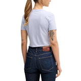Calvin Klein Jeans Purple Cotton T-Shirt