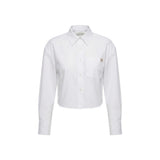 Calvin Klein Jeans White Cotton Blouse