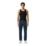 Calvin Klein Jeans Black Cotton Tank Tops