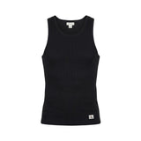 Calvin Klein Jeans Black Cotton Tank Tops