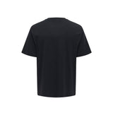 Only & Sons Black Cotton T-Shirt