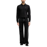 Calvin Klein Jeans Black Cotton Long Sleeve T-Shirt