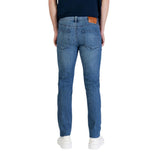 Calvin Klein Jeans Blue Cotton Skinny Jeans