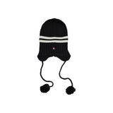 Tommy Hilfiger Jeans Black And White Recycled Wool Cap (Baseball Hat)