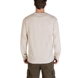 Tommy Hilfiger Jeans Beige Recycled Cotton Long Sleeve T-Shirt