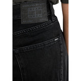 Tommy Hilfiger Jeans Black Recycled Cotton Bootcut Jeans