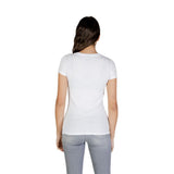 Armani Exchange White Cotton T-Shirt