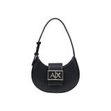 Armani Exchange Black Polyester Handbag