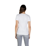 Armani Exchange White Cotton T-Shirt