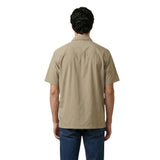 Armani Exchange Beige Cotton Shortsleeve Shirt