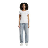 EA7 Emporio Armani White Elastane T-Shirt