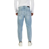 Antony Morato Light Blue Cotton Relaxed Fit Jeans