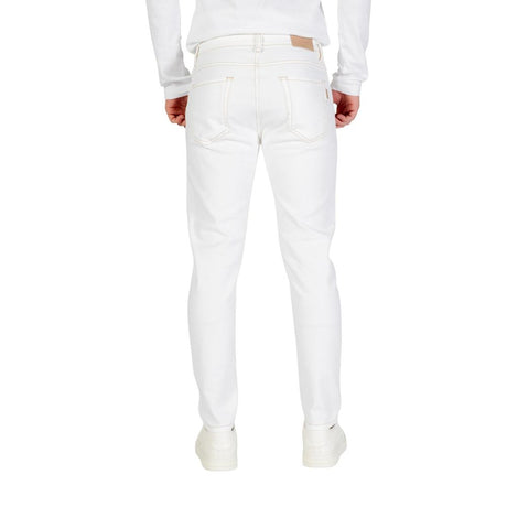 Antony Morato White Cotton Skinny Jeans