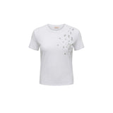 Liu Jo White Cotton T-Shirt