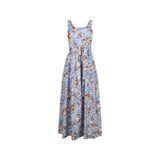 Liu Jo Blue Cotton Long Dress