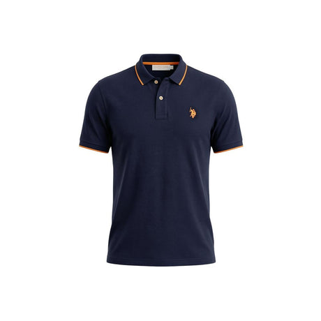 U.S. POLO ASSN. Blue Cotton Polo Shirt