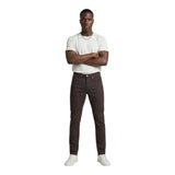 Jeckerson Brown Cotton Skinny Jeans