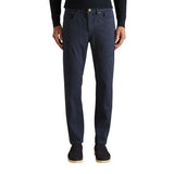 Jeckerson Blue Cotton Skinny Jeans