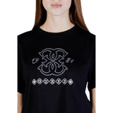 Guess Active Black Viscose T-Shirt