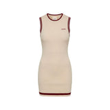 Guess Active Beige Viscose Midi Dress