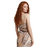 Guess Multicolor Lyocell Long Dress