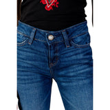 Guess Blue Cotton Skinny Jeans