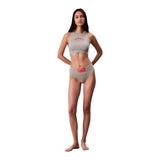 Calvin Klein Underwear Gray Cotton Bra