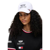 Tommy Hilfiger White Recycled Polyester Cap (Baseball Hat)