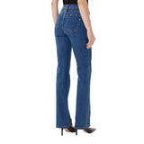 Morgan De Toi Light Blue Cotton Bootcut Jeans