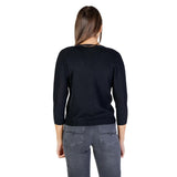 Morgan De Toi Black Polyester Cardigan