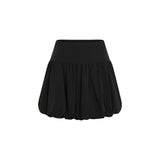Morgan De Toi Black Recycled Polyamide Mini Skirt