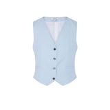 Morgan De Toi Blue Polyester Waistcoat
