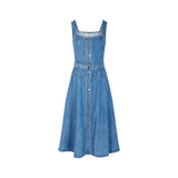 Morgan De Toi Light Blue Lyocell Long Dress