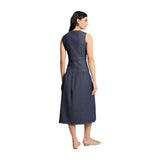 Morgan De Toi Blue Cotton Long Dress