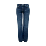 Only Blue Cotton Bootcut Jeans