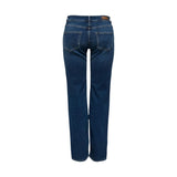 Only Blue Cotton Bootcut Jeans