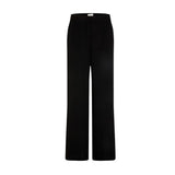 Morgan De Toi Black Polyester Casual Pants