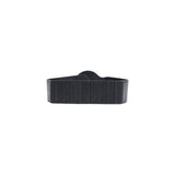 Morgan De Toi Black Polyethylene High-Waist Belt