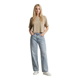 Replay Beige Cotton T-Shirt
