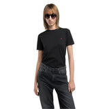 Replay Black Cotton T-Shirt