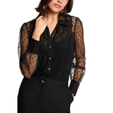 Morgan De Toi Black Polyester Sweater